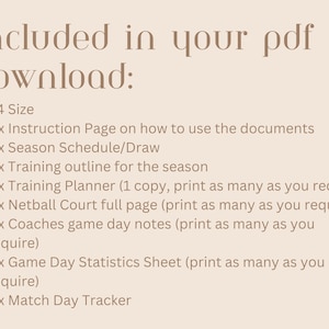 Netball Neutral NETBALL COACHING PACK (neutral Colours) - Downloadable A4 Template ...