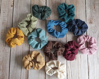 Scrunchie Cord Mädchen Geschenk Haargummi