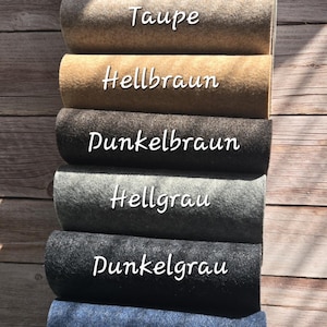 U-Heft Hülle Filz mit Name / Datum / Motiv personalisiert Junge Mädchen Schwangerschaft Geburt Bild 2