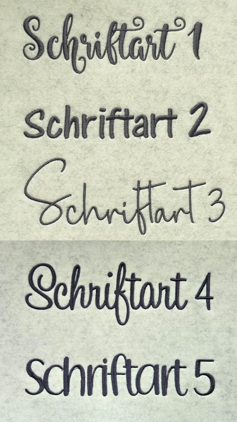 U-Heft Hülle Filz mit Name / Datum / Motiv personalisiert Junge Mädchen Schwangerschaft Geburt Bild 6