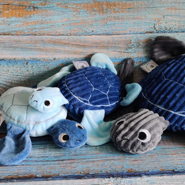 Große Schildkröte Baby Geschenk personalisiert Junge Mädchen Plüschtier