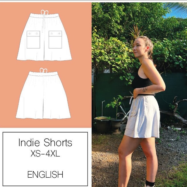 Indie Shorts - PDF Sewing pattern