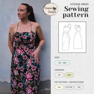 PDF Sewing Pattern - Océane Dress