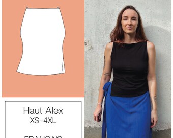 Zoe Top PDF Sewing Pattern - Etsy