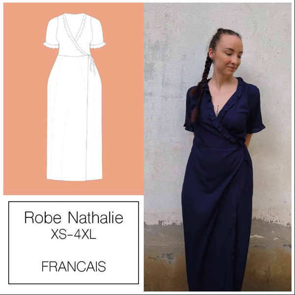 Robe Nathalie - Patron de couture PDF