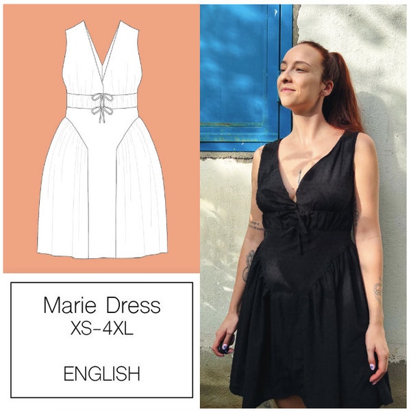Mary Dress - PDF Sewing pattern