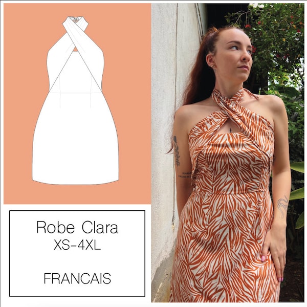Robe Clara - Patron de couture PDF