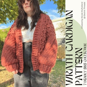 Wrath Cardigan Crochet Pattern
