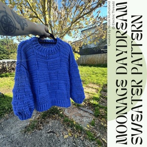 Moonage Daydream Sweater Crochet Pattern