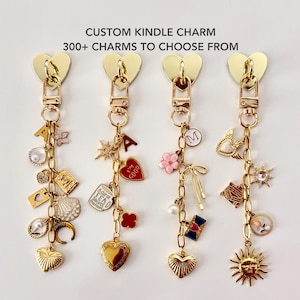 Personalized Kindle Charm | Custom Kindle Kobo Accessory | Gift for Book Lover |Cute Charms for Journal,E-reader,Planner