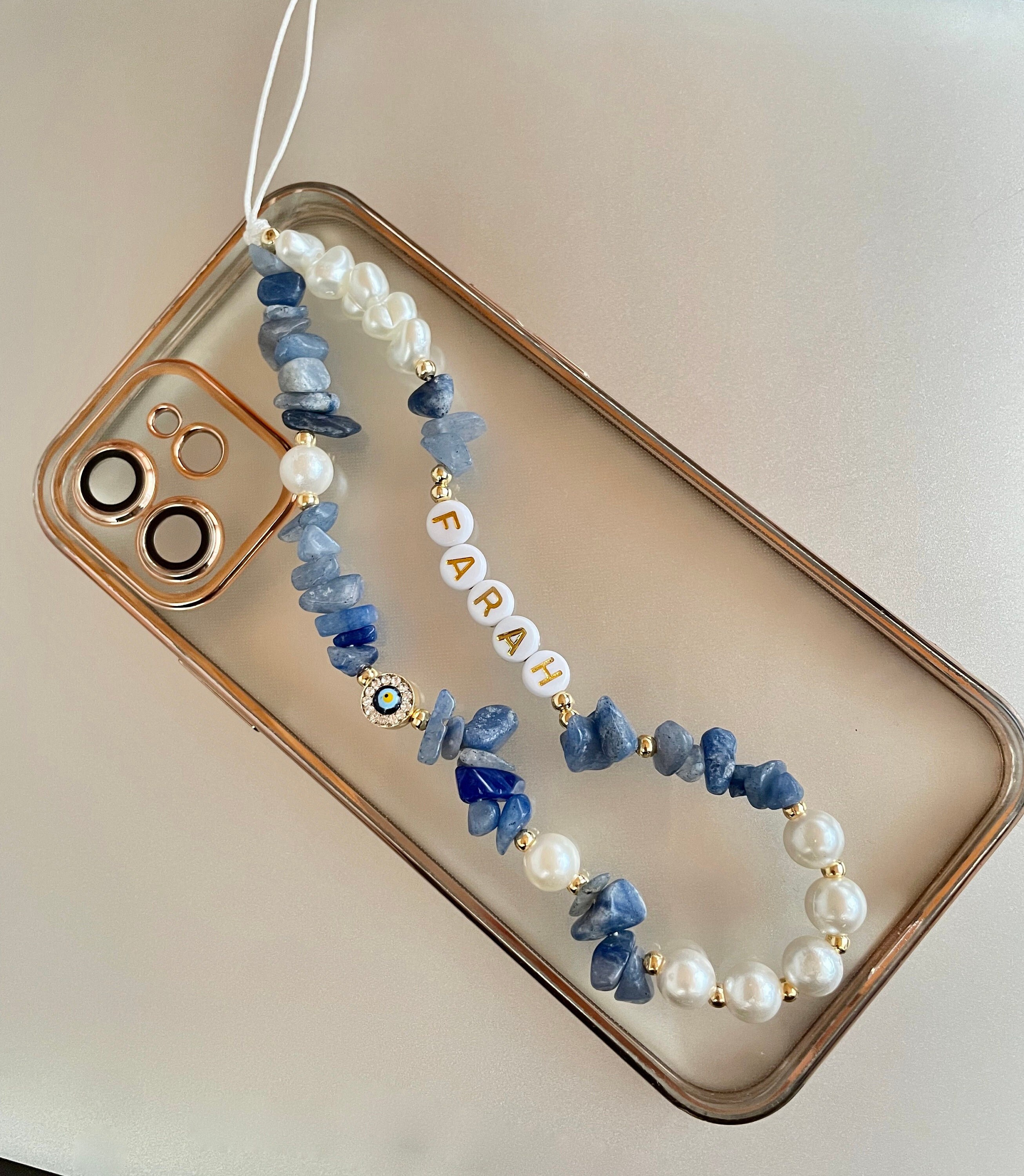 Crystal Phone Charm/custom Phone Charm Strap/evil Eye Phone Crystal Phone Charm/custom Phone Charm Strap/evil Eye Phone