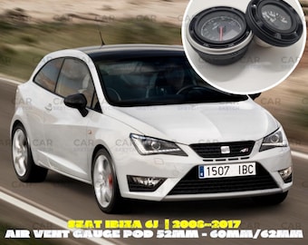 Seat Ibiza 6J Air Vent Gauge Pod (52mm or 60mm/62mm)