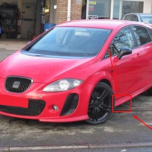Seat Leon 1PL BTCC/Force Frontseitenschürze/Jacking Point Covers *Ein Stück*