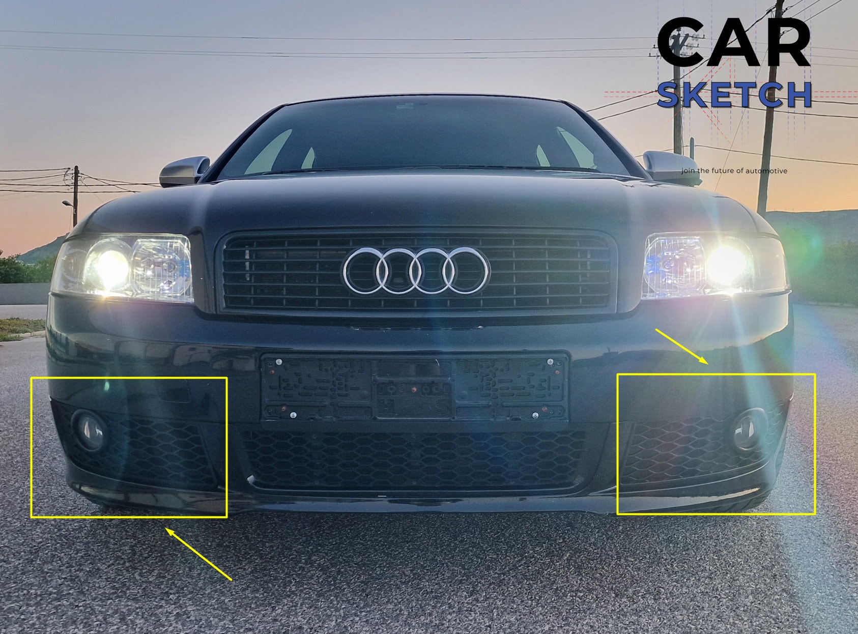 Car styling and car accessories for the Audi A4 - SC Styling