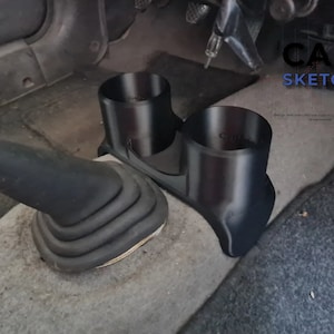 Subaru Vivio Double cupholder center console