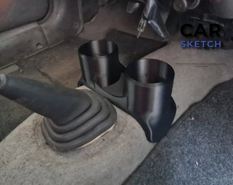 Subaru Vivio Double cupholder center console