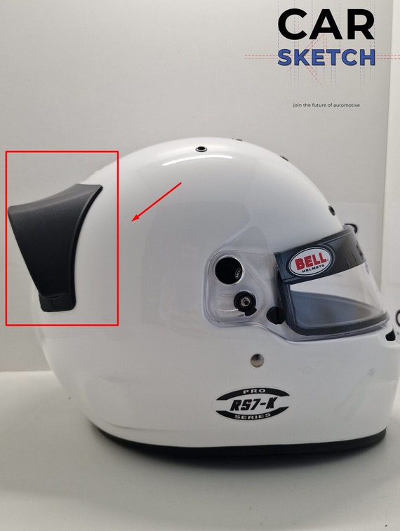 BellヘルメットRS3/RS3K/GP3/RS7/RS7K用リアスポイラー ブラック