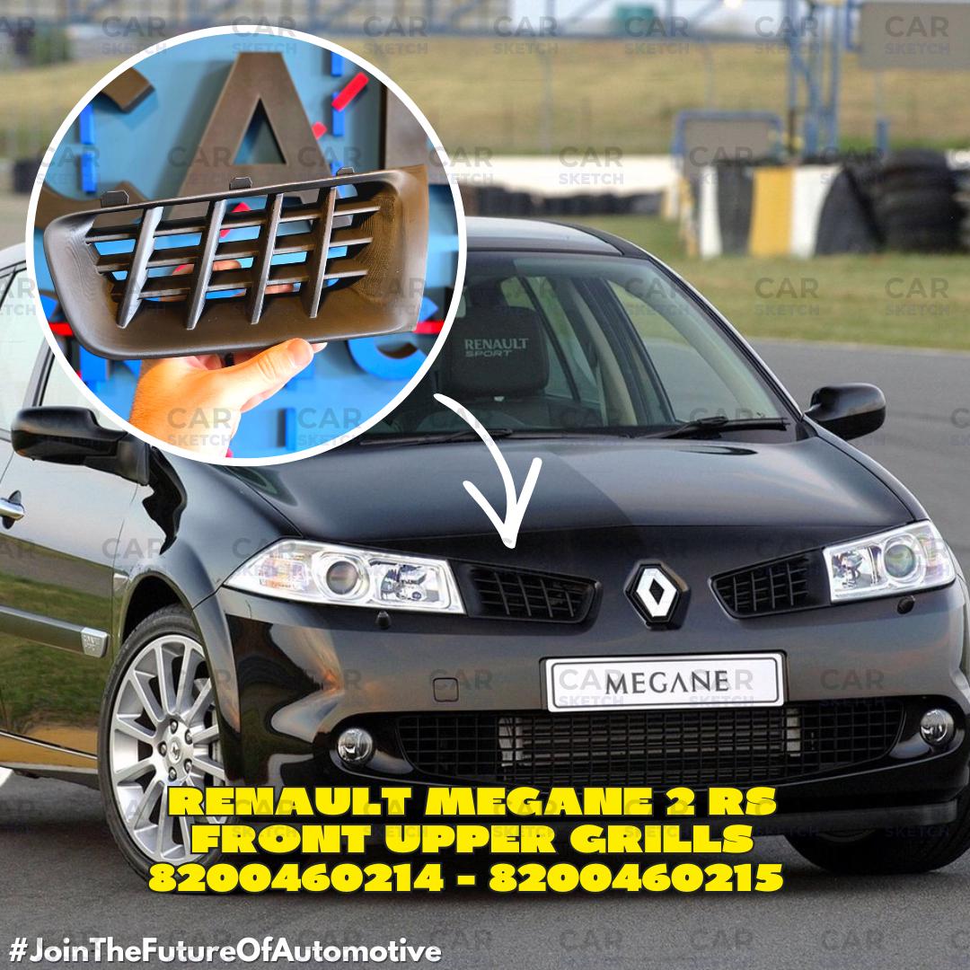 Renault Megane 2 RS Front Upper Grilles 8200460214 8200460215 - Etsy