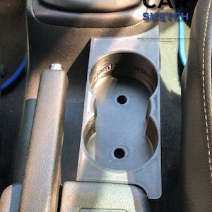 Skoda Octavia MK1/1U 96-04 Doppel Cupholder für die Mittelkonsole