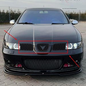 Seat Leon 1M Cupra 99&#39;-05&#39; Front Upper Honeycomb Grills with Cupra or Seat Badge ( optional )