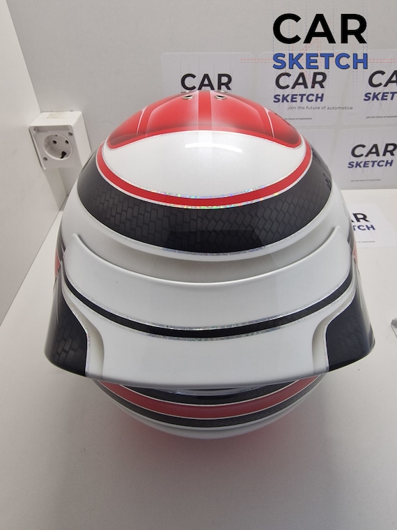 BellヘルメットRS3/RS3K/GP3/RS7/RS7K用リアスポイラー ブラック