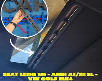 Schuifdakhendel Seat Leon 1 M / Audi A3-S3 8L / VW Golf MK4 – 3-delige OEM-stijl vervangingsset