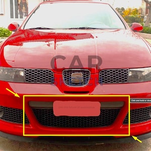 Seat Leon 1M Cupra 99&#39;- 04&#39; Front Center Lower Grille * 1ML 853 668 79Y *