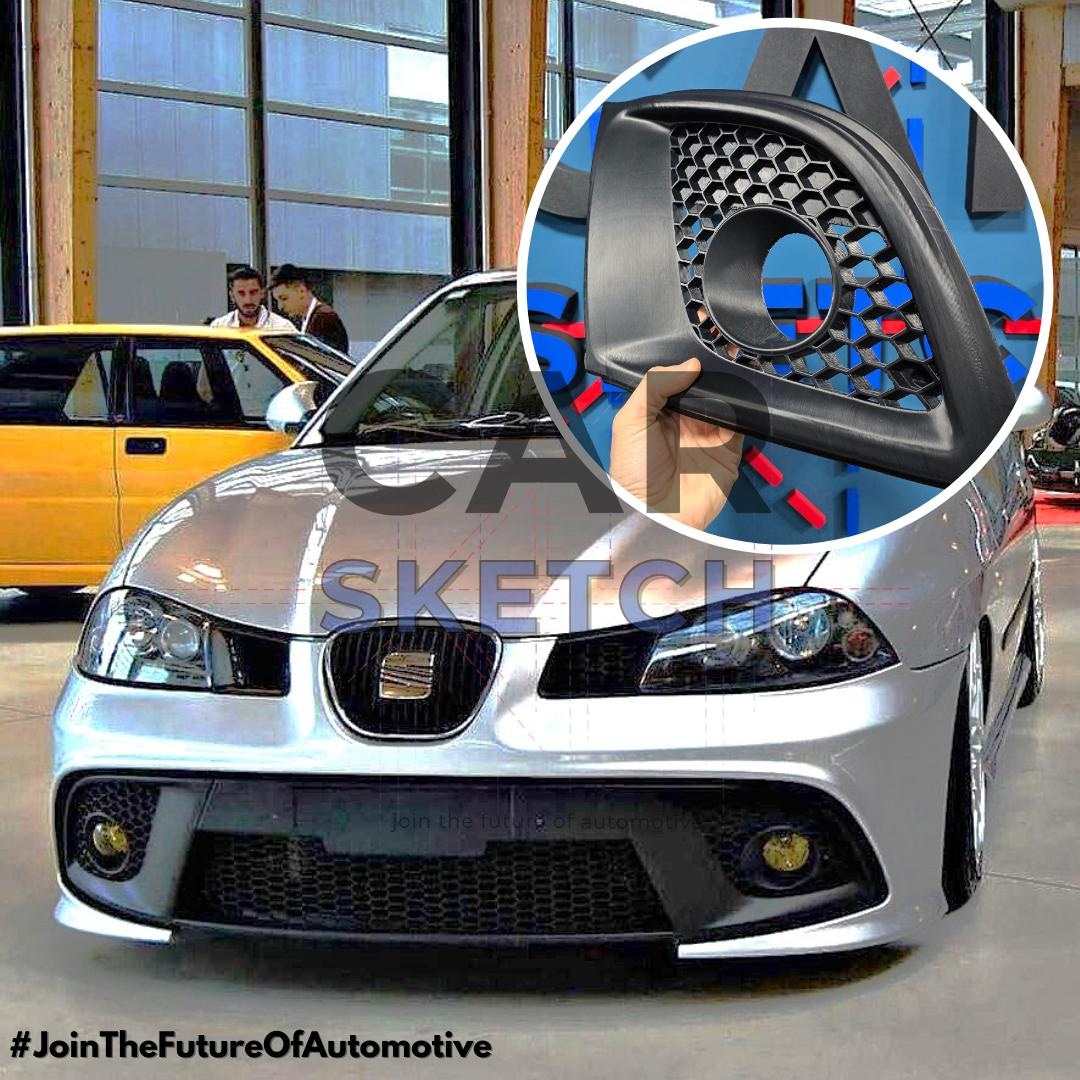 RDFAVX30834 - Front Spoiler VARIO-X For SEAT Ibiza 6F (all Models