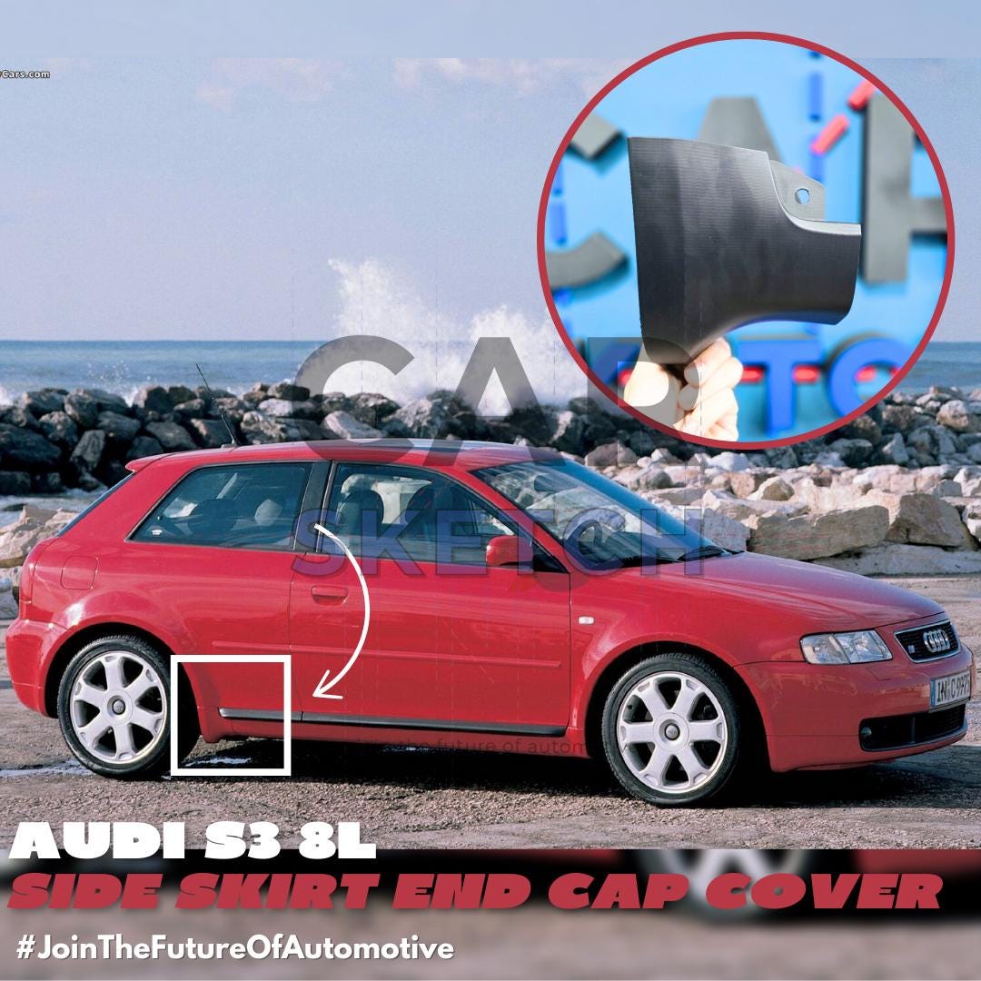 Audi S3 8L Side Skirt End Cap Cover * 8L7 853 579 - 8L7 853 580 - Etsy