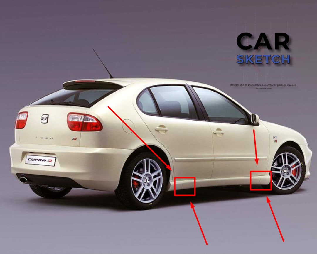 Seat Leon Cupra 1M MK1 Front rear Side Skirt jacking Point Covers Etsy