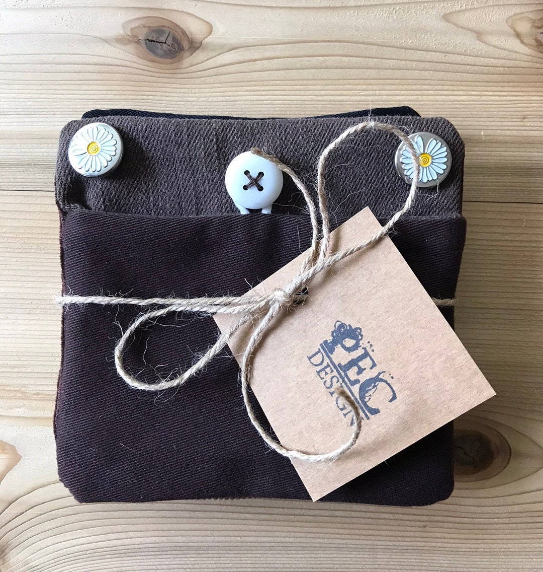 Diabetes Bag for Insulin Pump/cgm, Removable Pockets, From Upcycled ...