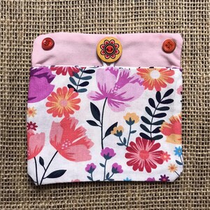 Pochette florale pour pompe à insuline, accessoire pour diabète recyclé, taille standard
