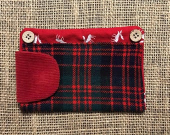 Insulin Pump Pocket, Insulin Pump Bag, Diabetes Accessory, Removable Pocket, Upcycled Material, Right-hand Size Large