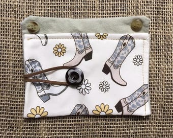 Upcycled Insulin Pump Pocket, Insulin Bag, Removable Diabetes Accessory, Size Standard Right-Hand