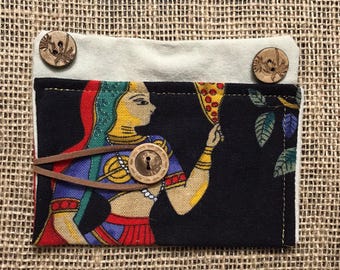 Upcycled Insulin Pump Pocket, Insulin Bag, Removable Diabetes Accessory, Size Standard Right-Hand