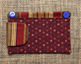 Insulin Pump Pocket, Insulin Pump Bag, Diabetes Accessory, Removable Pocket, Upcycled Material, Right-hand Size Large