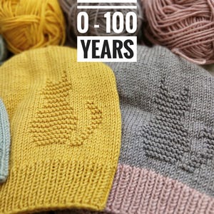 Knitting pattern for beanie, cat motif hat, winter hat pattern, animal hat pattern, easy knitting pattern, knitted beanie, cat lover gift