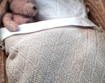 Baby blanket knitting pattern, diamond pattern, knit and purl, baby knit, 8 ply, chevron knitting pattern, reversible pattern, throw blanket