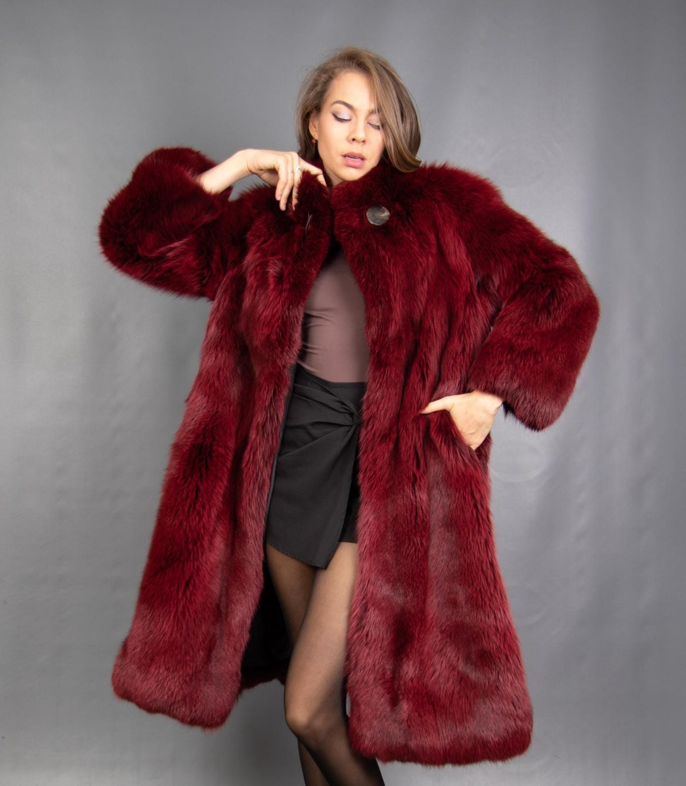 Christian dior mink coat - Etsy 日本