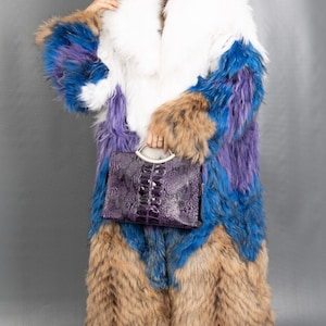 1926 NEW Glamorous Real Fox Coat Luxury Fur Beautiful Look Size 2XL