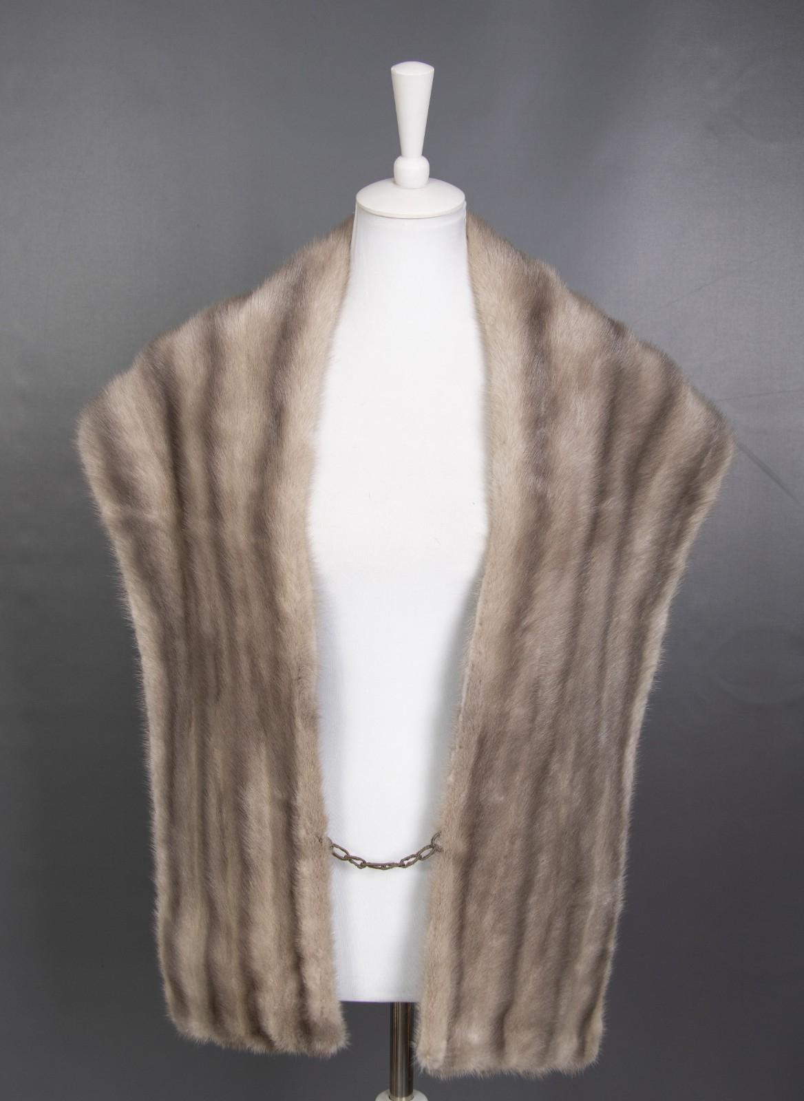 美品［ミンク］リアルファー ストール 楽天市場】【10%オフクーポン】ミンク フリンジ付き ファー