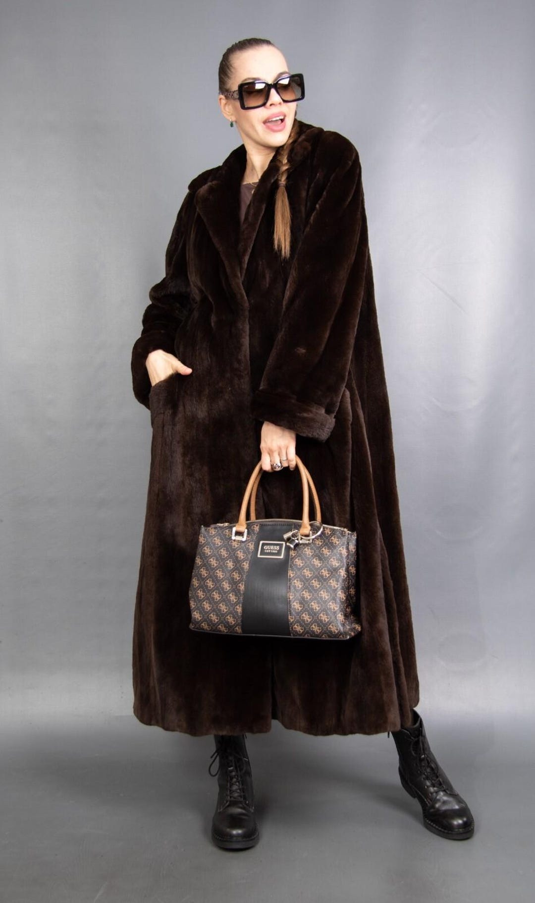 超美品・サガロイヤル⭐️ベルト付きミンクロングコート 2025年最新】サガミンク ロイヤルの人気アイテム - メルカリ