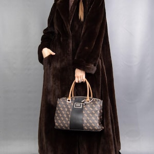 15571 Gorgeous Real Sheared Saga Royal Mink Coat Luxury Fur Pelz Size M