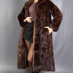Saga Mink Coat - Etsy