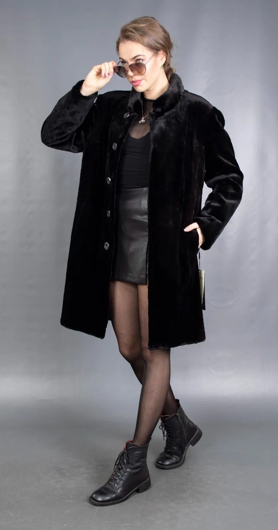 Veste vison homme sale