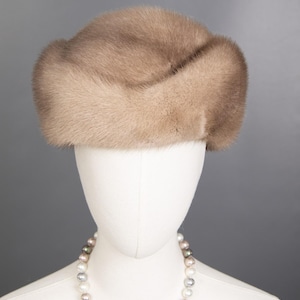 1266 Wonderful Real Mink Hat Luxury Fur Beautiful Look
