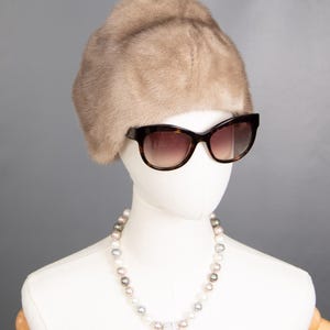 1260 Wonderful Real Mink Hat Luxury Fur Beautiful Look
