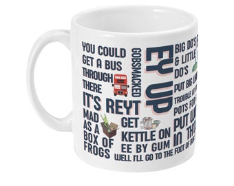 Lancashire mug gift for dad husband funny office gifts for men