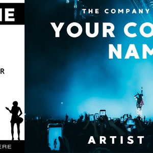 EDITABLE Concert Ticket Template, Personalized Event Ticket, Surprise ...