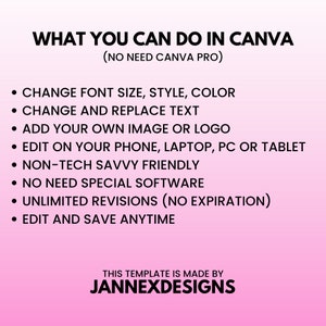 Nail Class Flyer Canva Template DIY Editable Nail Tech Training Workshop Digital Download image 6